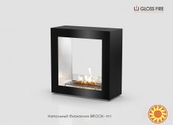 Підлоговий біокамін Brook 500-m1 Gloss Fire