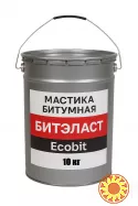 Мастика битумная ведро 10, 0 кг БИТЭЛАСТ - БИТУМНЫЙ Ecobit ДСТУ Б В.2.7-108-2001