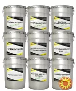 Мастика битумная ведро 5, 0 кг БИТЭЛАСТ - БИТУМНЫЙ Ecobit ДСТУ Б В.2.7-108-2001