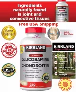 Глюкозамін 1500 мг плюс хондроїтин 1200 мг Kirkland США.