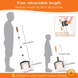 Складальник волоських горіхів та шишок з нержавіючої сталі