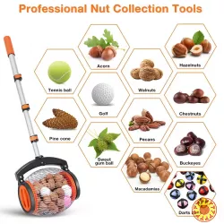 Складальник волоських горіхів та шишок з нержавіючої сталі