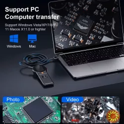 Складаний цифровий мікроскоп з автофокусом і екраном 2.0"