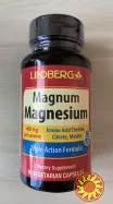 Магній Mega Magnesium 400 мг в порції 90 вегетаріанські капсули США.