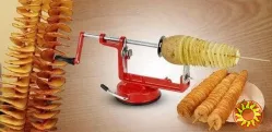 Машинка для резки картофеля спиралью SPIRAL POTATO SLICER Чипсы Top