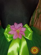 Спідничка зелена пишна фатинова 5-7р костюм капустинка жабка лісова фея дінь дінь