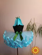 Карнавальний костюм квіточка дзвіночок блакитний 4-7 р.