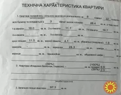 Без %% Продаж 3- х кімнатної квартири 97,3кв.м. вул. Пчілки 4