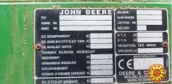 комбайн John Deere WTS 9680 2002 р.в., Потужність: 340л.с. ,стан : двигун 3371м.г., молотарка 2234 м.г., працював  2658га,