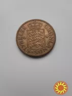 Монета  5  крон  1944  года .  Гренландия