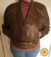 Кожаная курточка