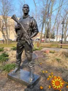 Память о героях, заказывайте профессиональное изготовление скульптур надгробий для военных