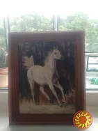 Картина "Білий кінь"