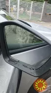Пленка на зеркала авто против капель дождя Водонепроницаемая 150х100 мм