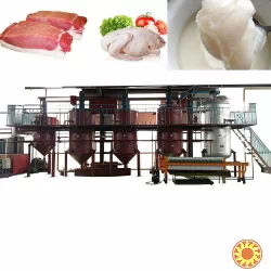 Оборудование для вытопки, плавления и переработки животного жиры-сырца для пищевого, технического и кормового жира
