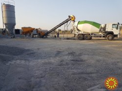 Мобильный мини бетонный завод Polygonmach Mbsm 30 (30 м3/час) Турция