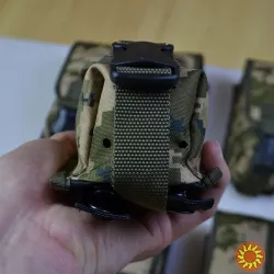 Підсумок на 2 магазини подвійний із кордури піксель MOLLE тактичний