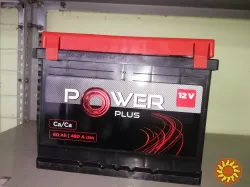 Акумулятор Power Plus 60Ah R+ 480A