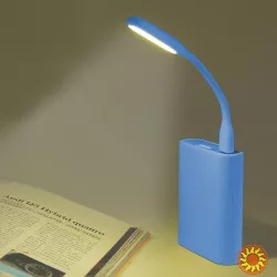 Портативный гибкий usb светильник USB Led Light (с тремя лампочками)