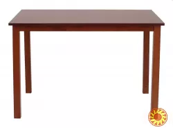 Нерозкладний прямокутний стіл 1100х700, колір горіх