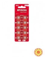 Батарейка ETRON Mega Power AG-4-LR626 Blister 10 шт