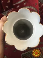 Винтажный фарфоровый кофейник чайник кобальт позолота ссср