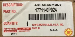 177110P024 Toyota Sienna Lexus RX корпус воздушного фильтра