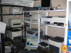 Ремонт ноутбуков и компьютеров, ремонт принтеров, МФУ, заправка и продажа картриджей, распечатка документов