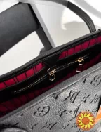 сумка луи виттон женская шоппер Louis Vuitton Neverfull TR00005 Black