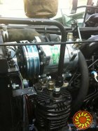 Кронштейн крепления компрессора трактора Мтз двигатель Д243-245 и Д245 Толщина 12 мм. (Без шкива)