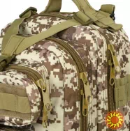 Рюкзак тактичний Dominator Shadow 30L Sand Pixel-Camouflage (DMR-SDW-SDPC)