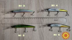 Воблер три крючка 16.9 см Копии minnow lure bait