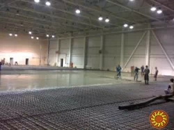 улаштування бетонної підлоги та фундаменту