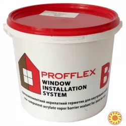 Герметик PROFFLEX В для монтажного шва віконних конструкцій