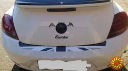 Наклейка объемная на авто-мото Крылья летучей мыши