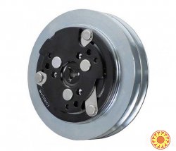 Муфта компрессора кондиционера Sanden SD7H15 2А, 24V D=132mm подшип. 35х55х20 (Взборе)