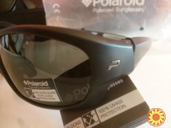 очки Polaroid P7326 Black/Grey (Швейцария) 100% защита от УФ ОРИГИНАЛ