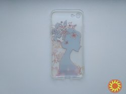 Чехол Бампер силиконовый с принтом на iphone 7