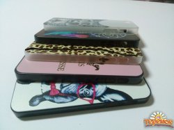 Чехол Бампер на iPhone 5 собака, принцесса,серьга,котик