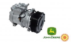 Компрессор кондиционера John Deere 7830R /8300T /8400T OE: RE46609