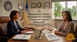 ⚖️ Визначення місця проживання дитини | Сімейний юрист | Миколаїв