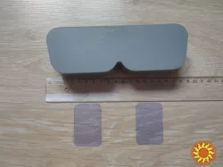 Настенный держатель для хранения очков (органайзер серый)