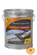 Битумная грунтовка ведро 20,0 л СтройИзол Праймер ЭКОБИТ ДСТУ Б В.2.7-108-2001 ( ГОСТ 30693-2000)