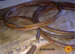 Поршневі кільця Д100.04.018 для двигунів 2Д100 та 10Д100 — надійність і ресурс двигуна