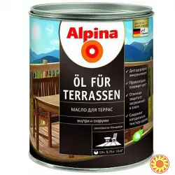 Емаль Alpina акрилова Aqua Weisslack SM білий шовковистий мат 0,75 л