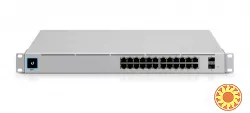 Потужний світч UniFi Switch Pro HD 24 PoE - дилер Ubiquiti