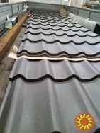 Покрівля зі сталі напряму від заводу