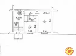 Оренда приміщення 44 кв. м, нежитлове, 1 поверх, пр. Гагаріна 2/35 (Дарницька пл.)