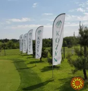 Мобільна реклама вашого бізнесу. Прапори-віндери від виробника.