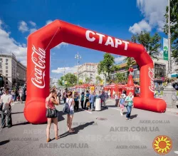 Надувні арки та надувні намети. Надувна рекламна.